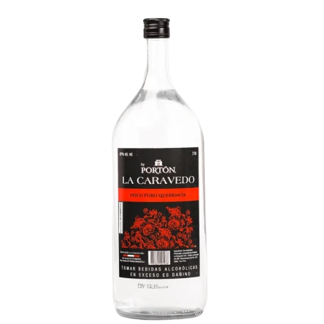 Pisco Porton La Caravedo Puro Quebranta 2L-1