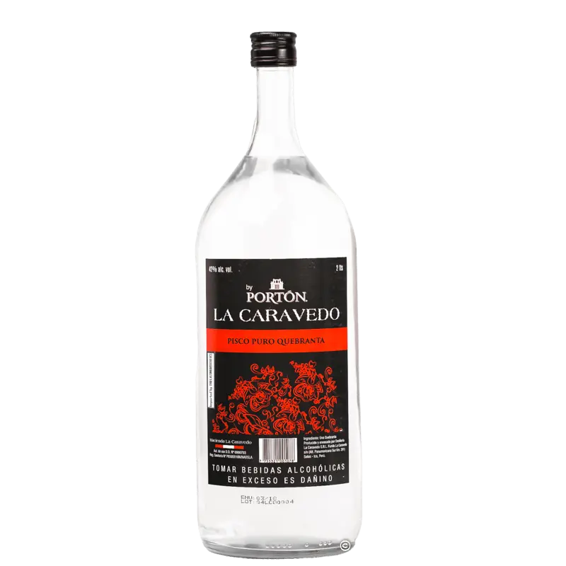 Pisco | Pisco Porton La Caravedo Puro Quebranta 2L